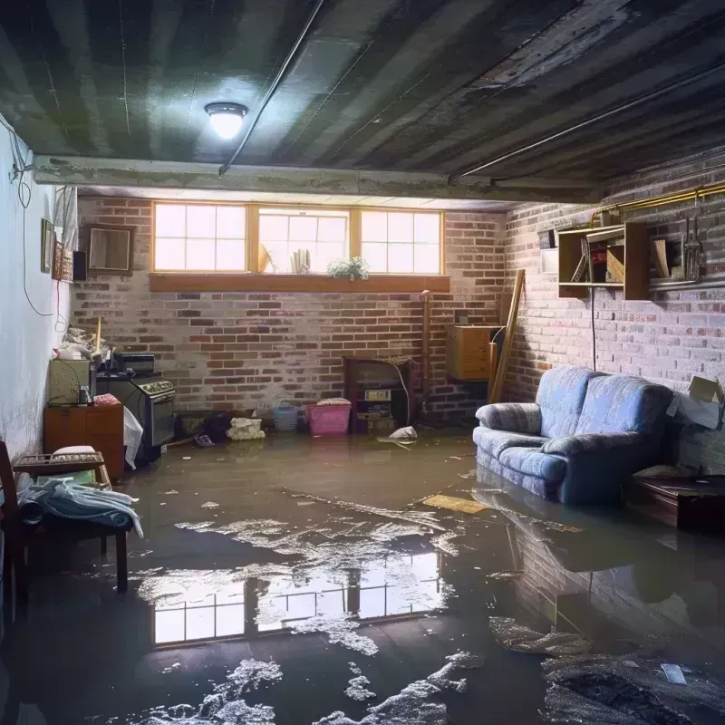 Flooded Basement Cleanup in Patterson Tract, CA